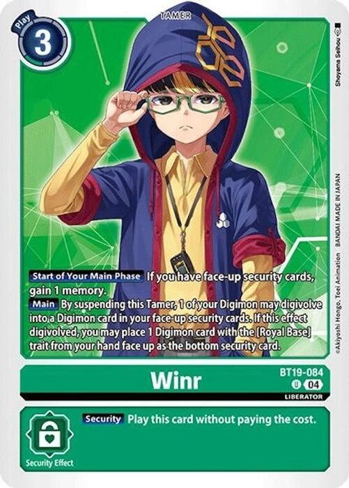 Winr (#BT19-084 U) (Release Special Booster 2.0) Near Mint 