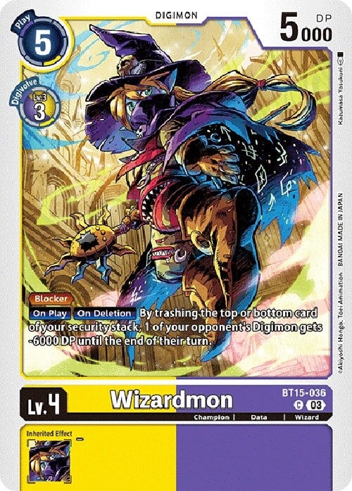 Wizardmon (BT15-036 C) 
