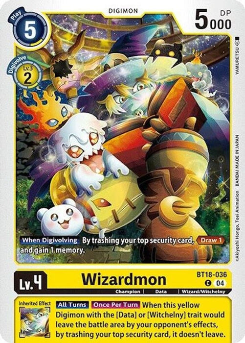 Wizardmon (#BT18-036 C) (Release Special Booster 2.0) Near Mint 