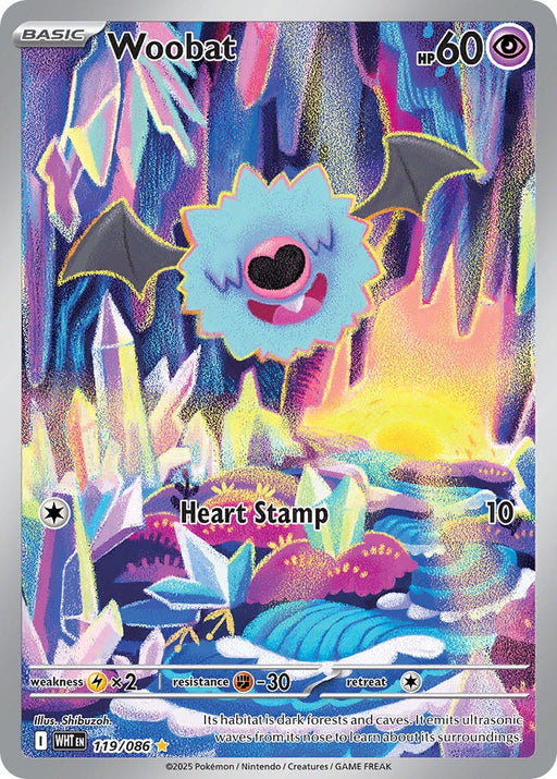 Woobat (119/086) [Scarlet & Violet: White Flare] 