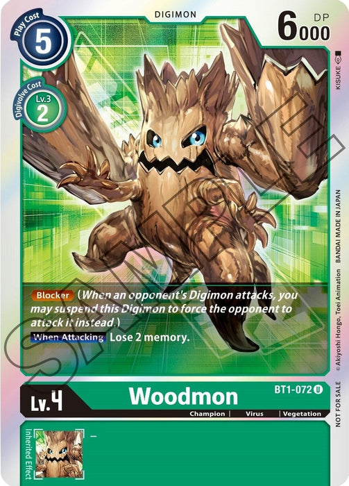 Woodmon - BT1-072 (Event Pack 1) (BT1-072 U) 