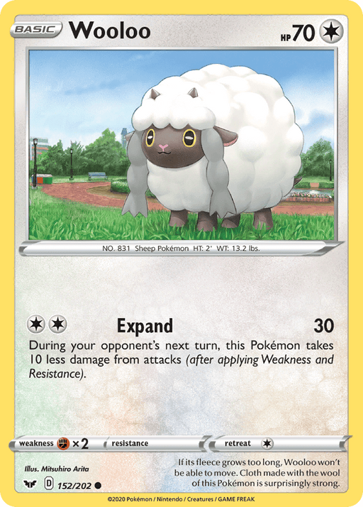Wooloo (152) [SWSH01: Sword & Shield Base Set] 