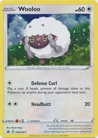 Wooloo (SWSH011) [Sword & Shield: Black Star Promos] 