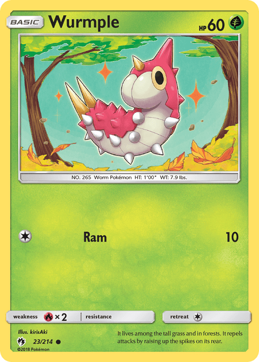 Wurmple (23) [SM - Lost Thunder] 