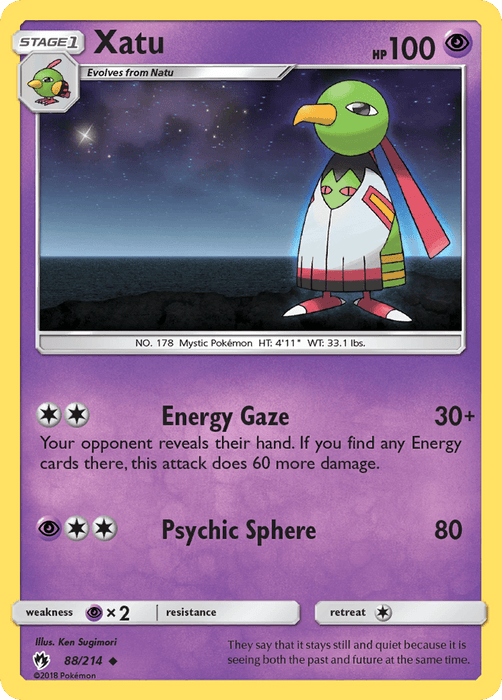 Xatu [SM - Lost Thunder] 