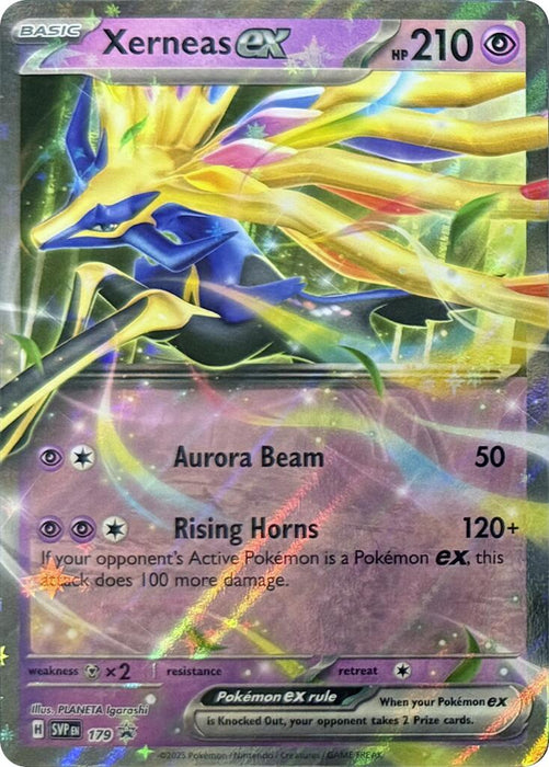 Xerneas ex (179) [Scarlet & Violet: Black Star Promos] 