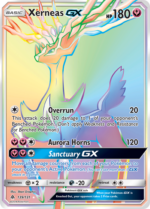 Xerneas GX (Secret) [SM - Forbidden Light] 