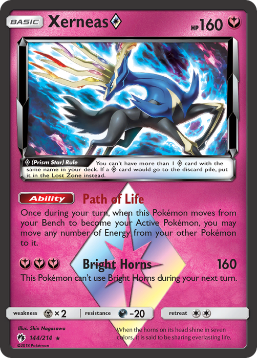 Xerneas Prism Star [SM - Lost Thunder] 