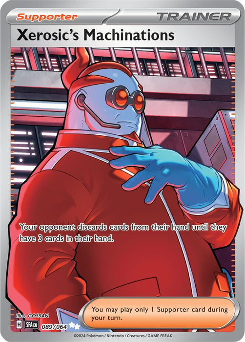 Xerosic's Machinations (089/064) [Scarlet & Violet: Shrouded Fable] 