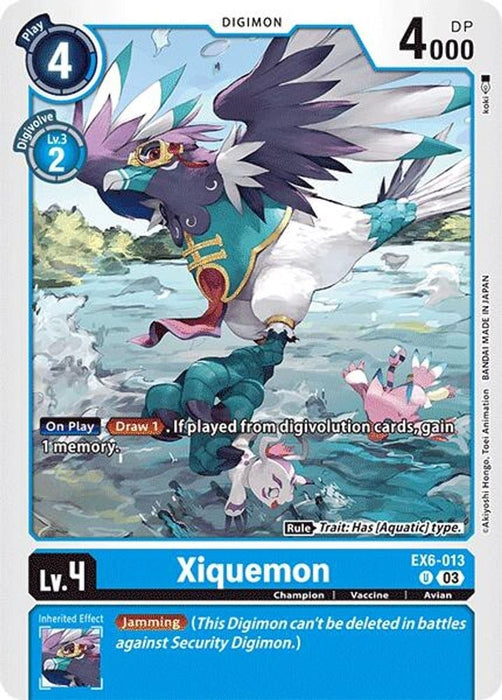 Xiquemon (#EX6-013 U) (Infernal Ascension) Near Mint 