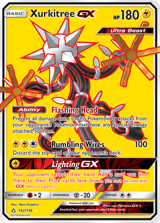 Xurkitree GX (Full Art) [SM - Ultra Prism] 