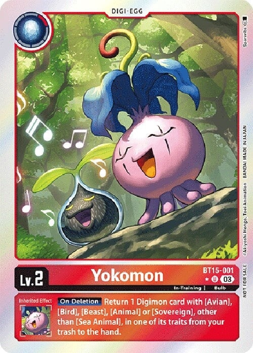 Yokomon (Exceed Apocalypse Box Promotion Pack) (BT15-001 U) 