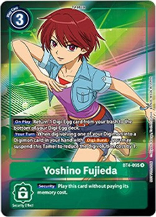 Yoshino Fujieda (Box Topper) (#BT4-095 R) (Great Legend) Near Mint Foil 