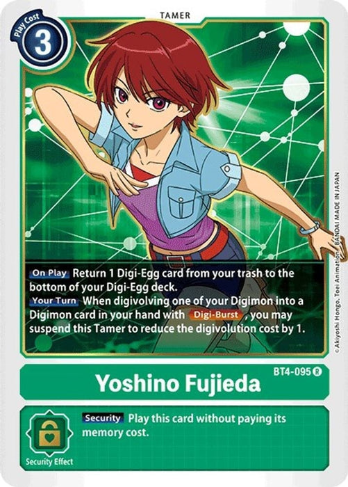 Yoshino Fujieda (#BT4-095 R) (Great Legend) Near Mint 