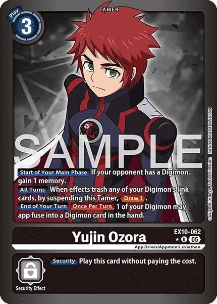 Yujin Ozora (Limited Foil) (EX10-062 U) 
