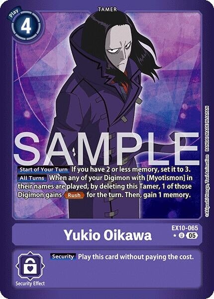 Yukio Oikawa (Limited Foil) (EX10-065 R) 
