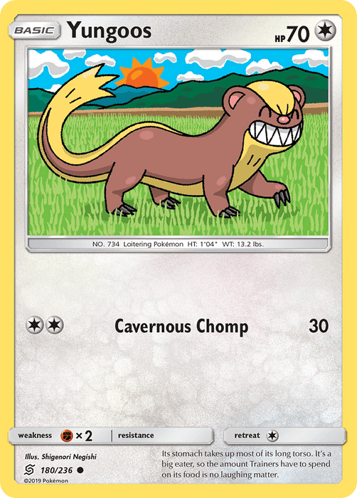 Yungoos (180/236) [Sun & Moon: Unified Minds] 