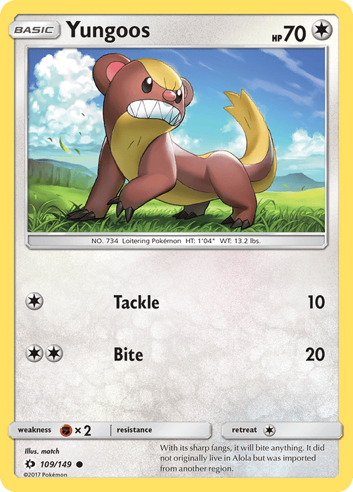 Yungoos [SM Base Set] 