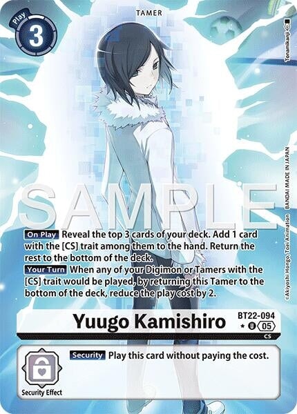 Yuugo Kamishiro (Alternate Art) (BT22-094 U) 
