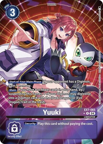 Yuuki (Alternate Art) (EX7-065 R) 