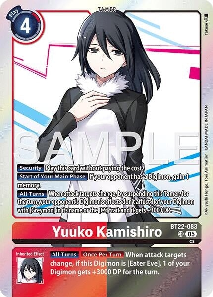 Yuuko Kamishiro (BT22-083 SR) 