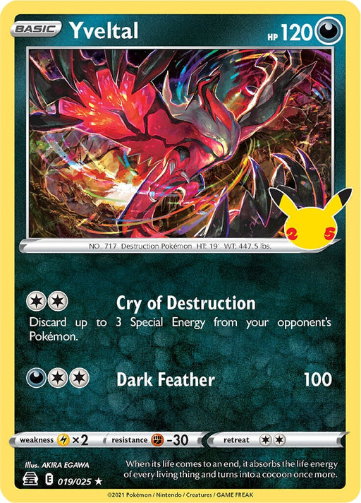 Yveltal (019/025) [Celebrations] 