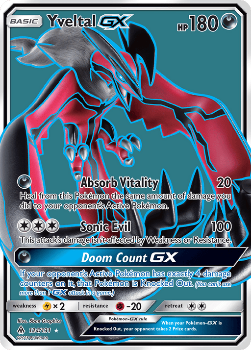 Yveltal GX (Full Art) [SM - Forbidden Light] 