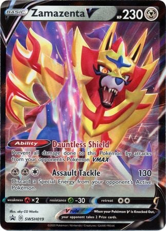 Zamazenta V (SWSH019) [Sword & Shield: Black Star Promos] 