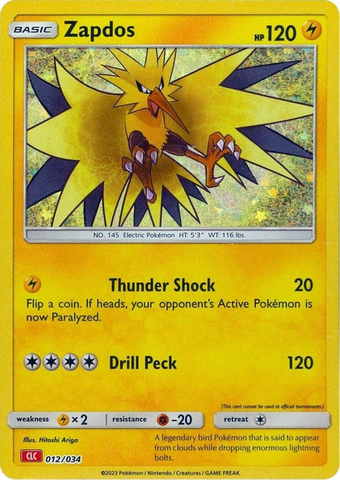 Zapdos [Trading Card Game Classic] 