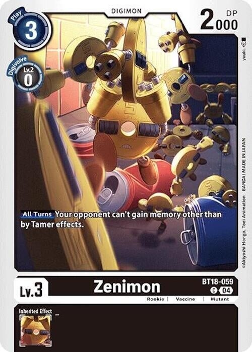 Zenimon (BT18-059 C) 
