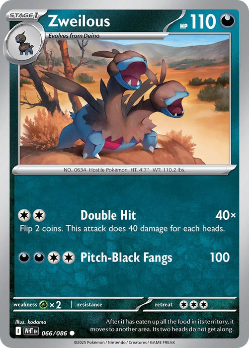 Zweilous (066/086) [Scarlet & Violet: White Flare] 