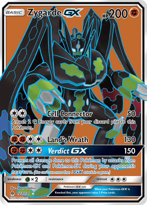 Zygarde GX (Full Art) [SM - Forbidden Light] 