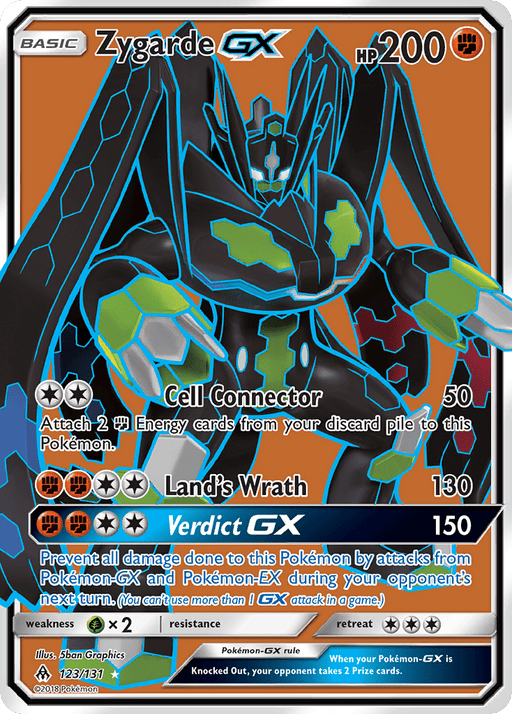 Zygarde GX (Full Art) [SM - Forbidden Light] 