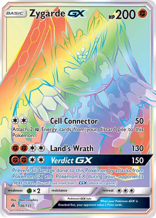 Zygarde GX (Secret) [SM - Forbidden Light] 