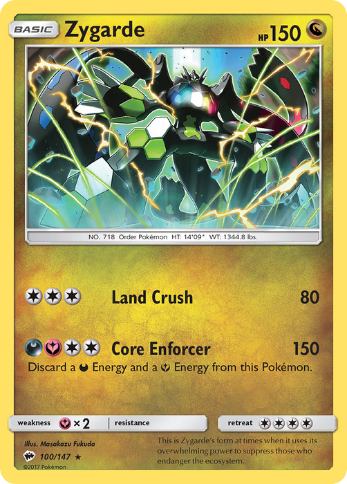 Zygarde [SM - Burning Shadows] 